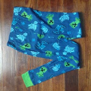 Minecraft pajama set size 12 NWT